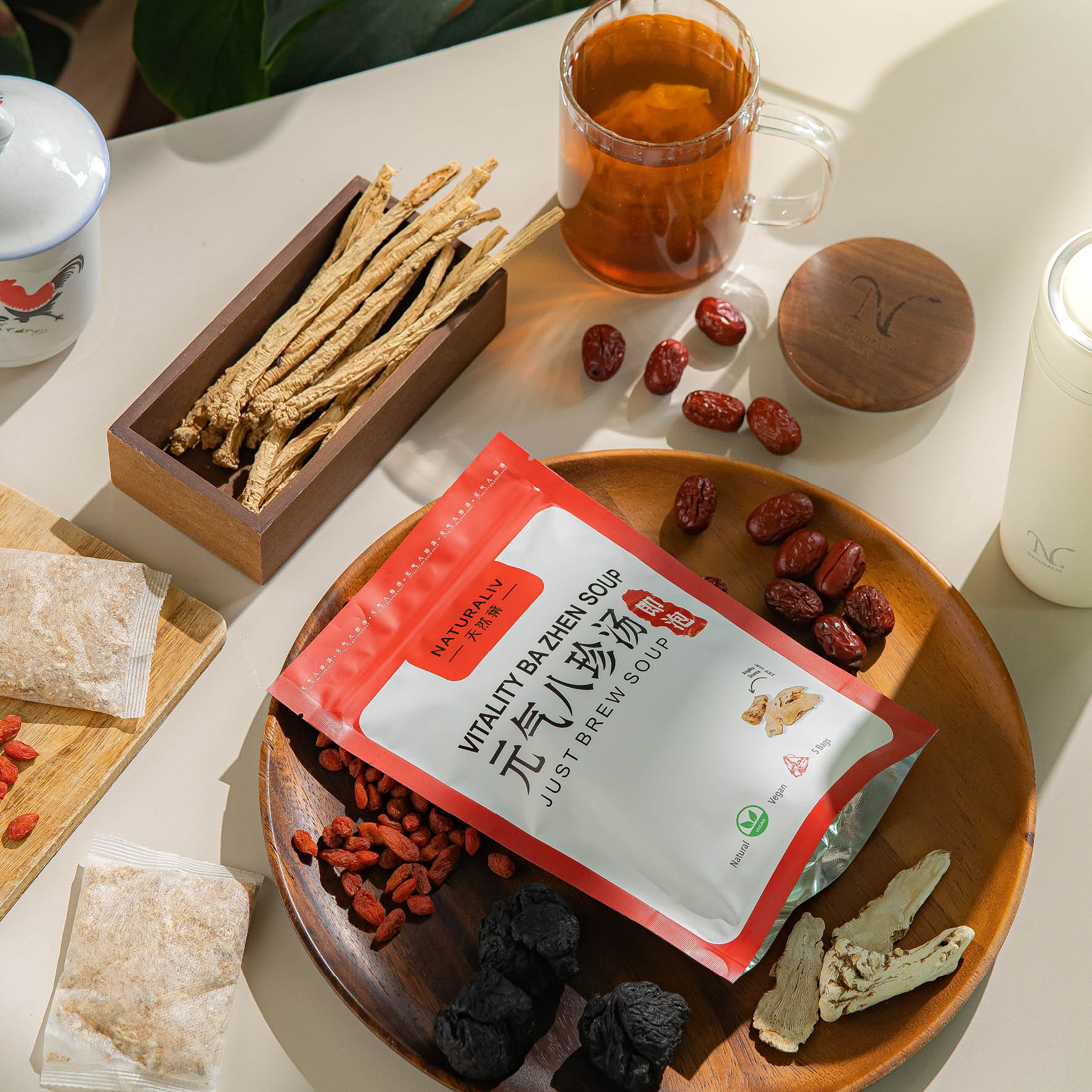 Naturaliv 免煮元气八珍汤包｜No Cook Vitality Ba Zhen Soup - Naturaliv 天然葉